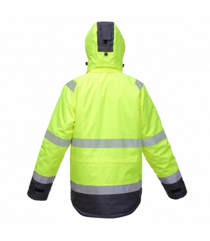 Load image into Gallery viewer, Jacket BOSAFETY GALAXY WINTER HI-VIS CLASS 3
