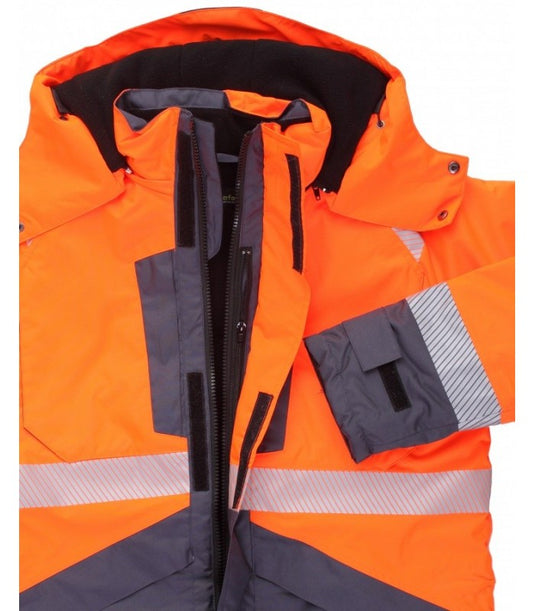 Jacket BOSAFETY GALAXY WINTER HI-VIS CLASS 3