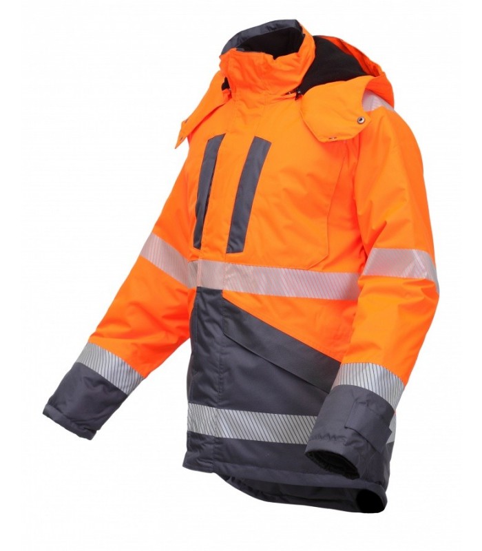 Load image into Gallery viewer, Jacket BOSAFETY GALAXY WINTER HI-VIS CLASS 3
