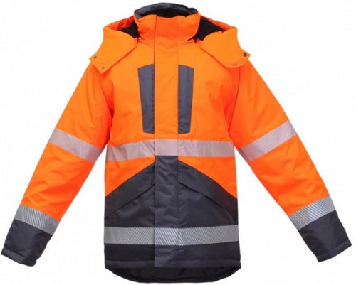 Jacket BOSAFETY GALAXY WINTER HI-VIS CLASS 3