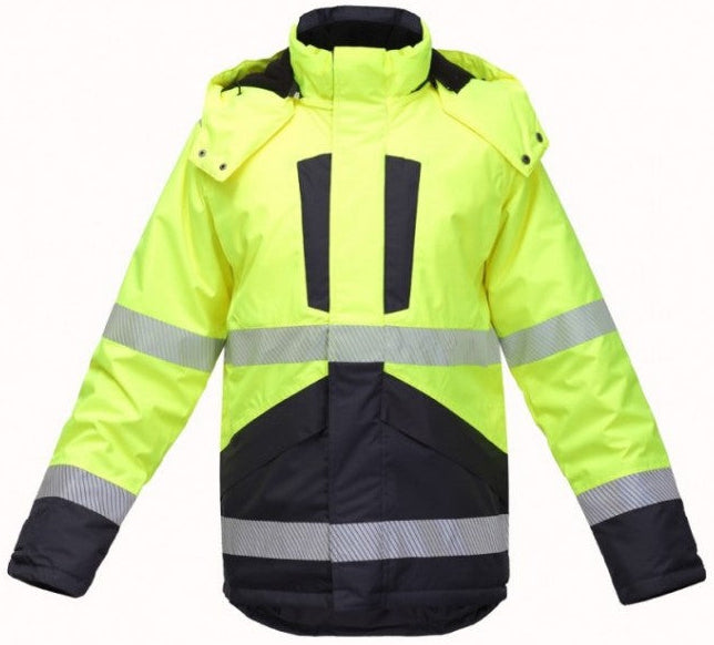 Load image into Gallery viewer, Jacket BOSAFETY GALAXY WINTER HI-VIS CLASS 3
