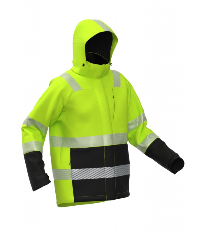 Load image into Gallery viewer, Jacket BOSAFETY LIMA FIT HI-VIS CLASS 3
