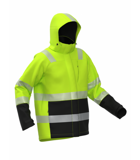 Jacket BOSAFETY LIMA FIT HI-VIS CLASS 3