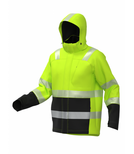Jacket BOSAFETY LIMA FIT HI-VIS CLASS 3