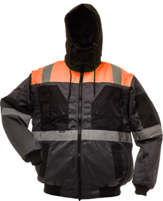 Jacket BOSAFETY PILOT WINTER 4IN1 HI-VIS 0603