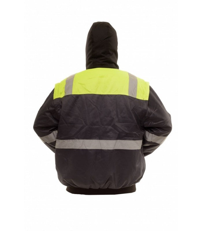 Load image into Gallery viewer, Jacket BOSAFETY PILOT WINTER 4IN1 HI-VIS 0603
