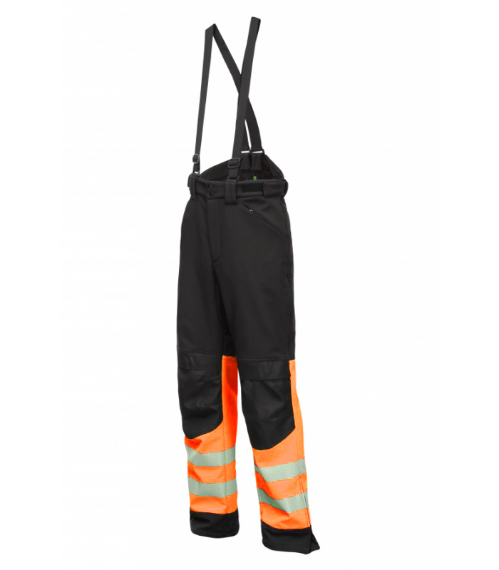 Ielādējiet attēlu galerijas skatītājā, Bikses BOSAFETY ATLANTA WINTER HI-VIS CLASS 1
