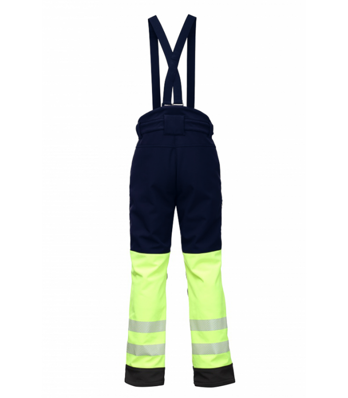 Ielādējiet attēlu galerijas skatītājā, Bikses BOSAFETY ATLANTA WINTER HI-VIS CLASS 1
