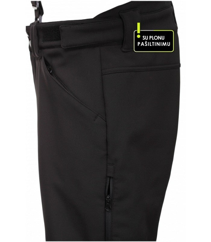 Ielādējiet attēlu galerijas skatītājā, Bikses BOSAFETY ATLANTA WINTER LIGHT HI-VIS CLASS 1
