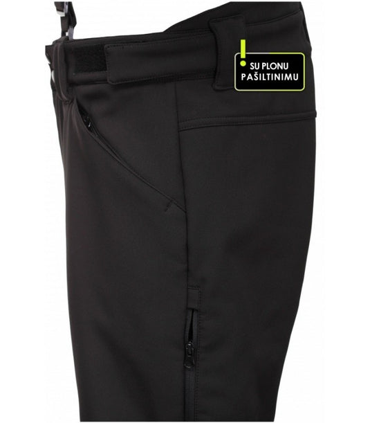 Bikses BOSAFETY ATLANTA WINTER LIGHT HI-VIS CLASS 1