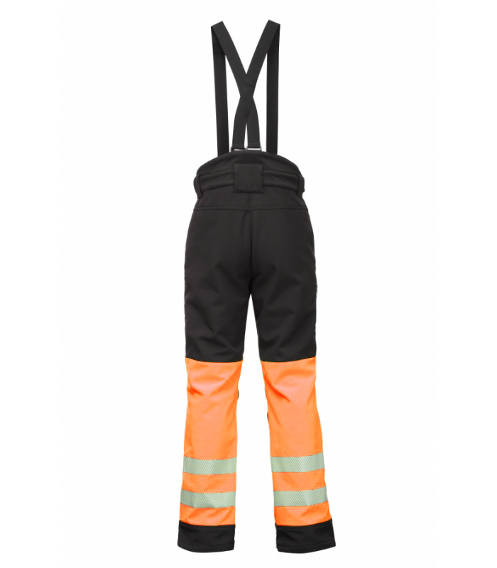 Ielādējiet attēlu galerijas skatītājā, Bikses BOSAFETY ATLANTA WINTER HI-VIS CLASS 1
