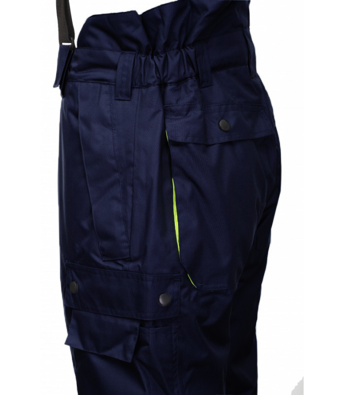 Ielādējiet attēlu galerijas skatītājā, Bikses BOSAFETY GALAXY WINTER HI-VIS CLASS 1
