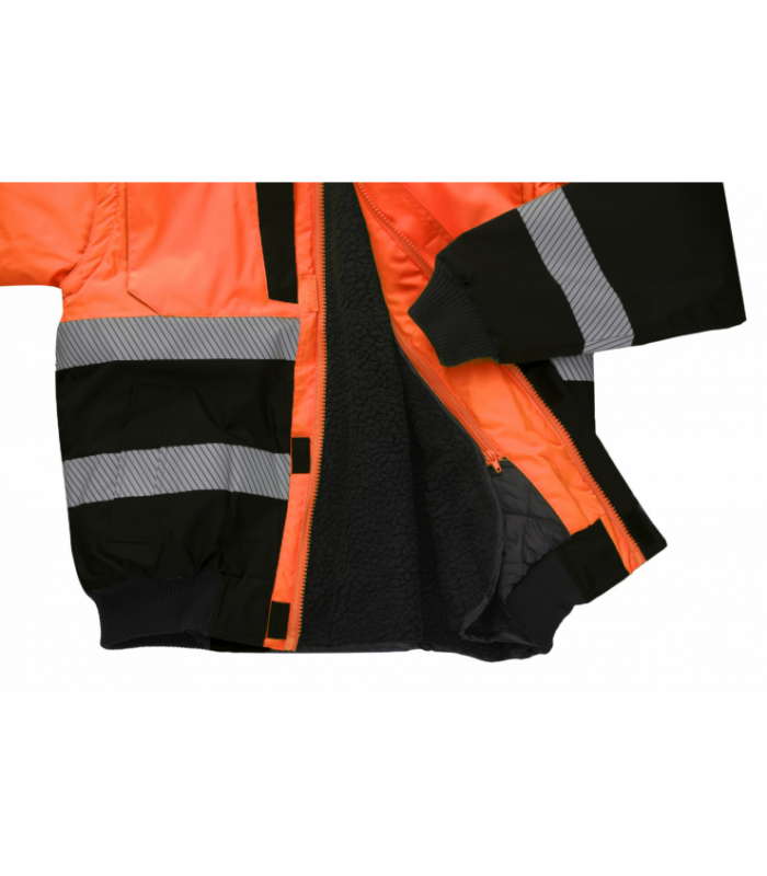 Load image into Gallery viewer, Jacket BOSAFETY PILOT WINTER 4IN1 HI-VIS CLASS 2
