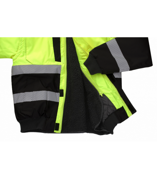 Jacket BOSAFETY PILOT WINTER 4IN1 HI-VIS CLASS 2