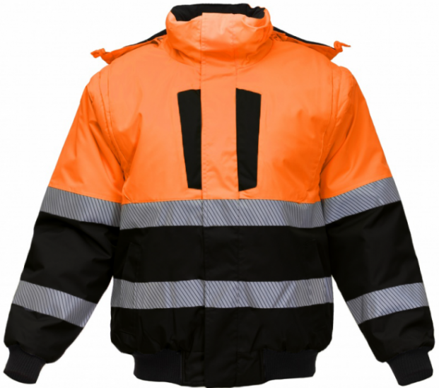 Load image into Gallery viewer, Jacket BOSAFETY PILOT WINTER 4IN1 HI-VIS CLASS 2
