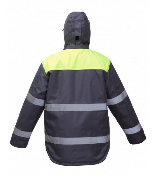 Jacket BOSAFETY OXFORD WINTER CANVAS HI-VIS