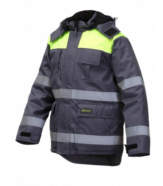 Jacket BOSAFETY OXFORD WINTER CANVAS HI-VIS