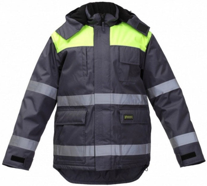 Load image into Gallery viewer, Jacket BOSAFETY OXFORD WINTER CANVAS HI-VIS
