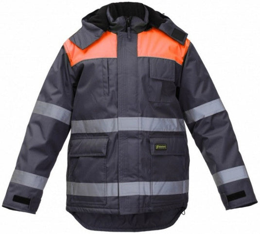 Jacket BOSAFETY OXFORD WINTER CANVAS HI-VIS