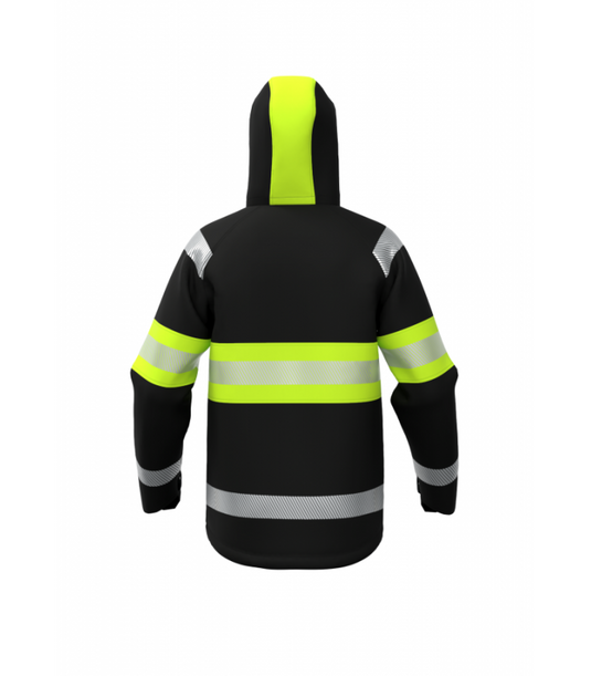 Jacket BOSAFETY ATLANTA WINTER HI-VIS CLASS 1