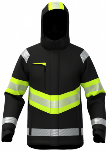 Jacket BOSAFETY ATLANTA WINTER HI-VIS CLASS 1