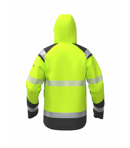 Jacket BOSAFETY ATLANTA WINTER HI-VIS CLASS 2
