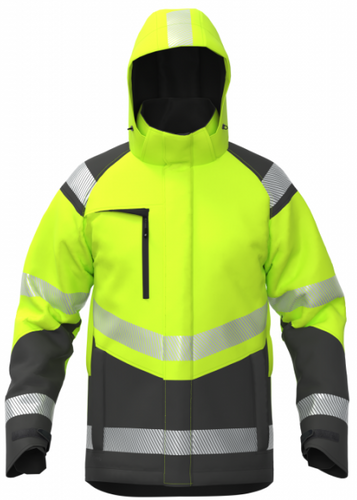 Jacket BOSAFETY ATLANTA WINTER HI-VIS CLASS 2