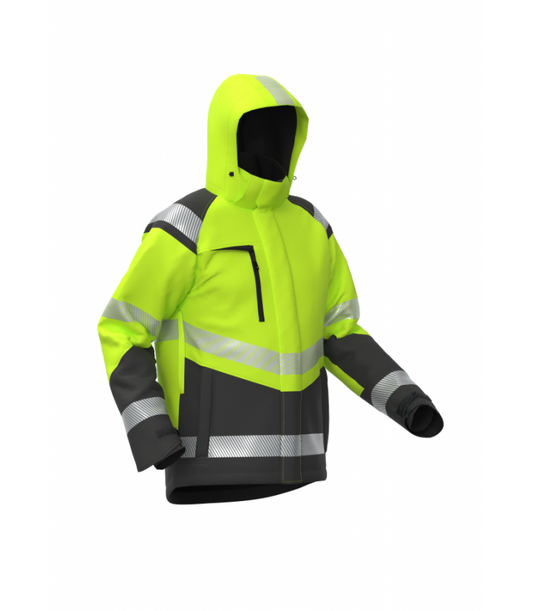 Jacket BOSAFETY ATLANTA WINTER HI-VIS CLASS 2