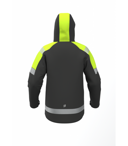Jacket BOSAFETY ATLANTA WINTER HI-VIS