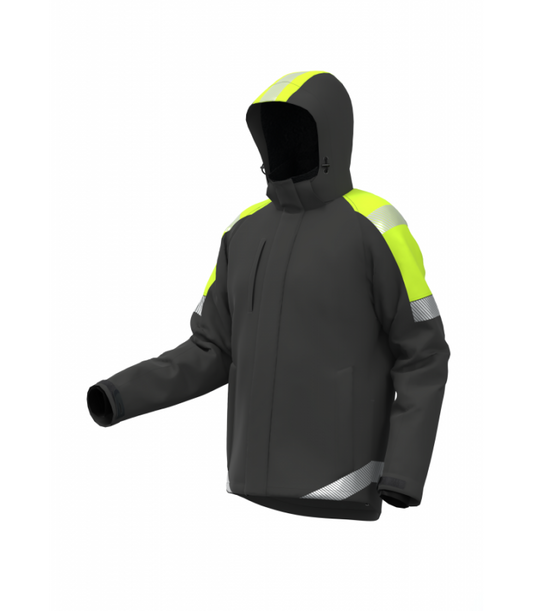 Jacket BOSAFETY ATLANTA WINTER HI-VIS