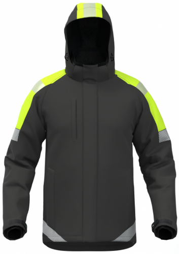 Jacket BOSAFETY ATLANTA WINTER HI-VIS