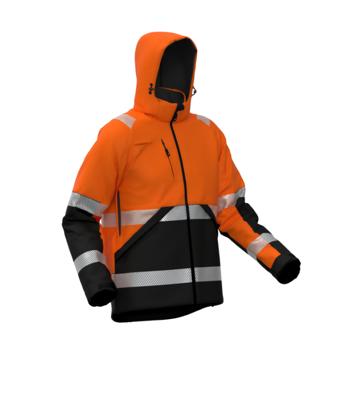 Load image into Gallery viewer, Jacket BOSAFETY VALENCIA WINTER HI-VIS CLASS 2
