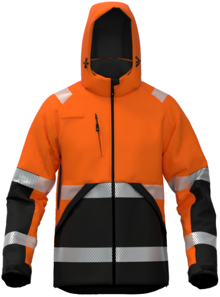 Load image into Gallery viewer, Jacket BOSAFETY VALENCIA WINTER HI-VIS CLASS 2
