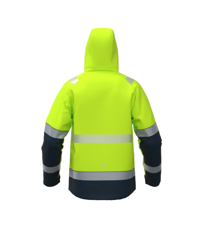Load image into Gallery viewer, Jacket BOSAFETY VALENCIA WINTER HI-VIS CLASS 2

