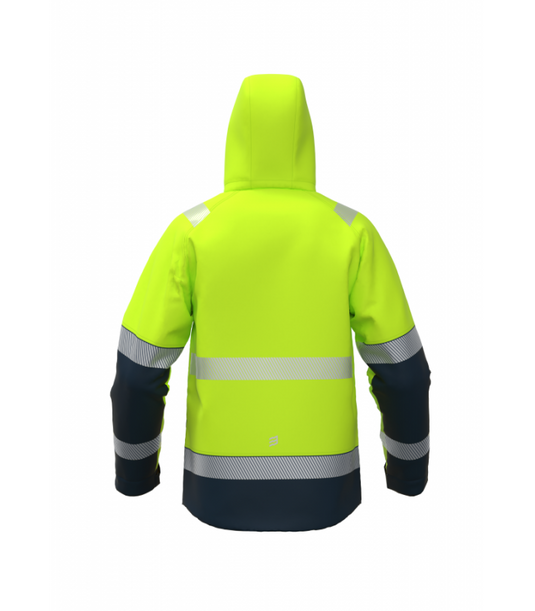 Jacket BOSAFETY VALENCIA WINTER HI-VIS CLASS 2