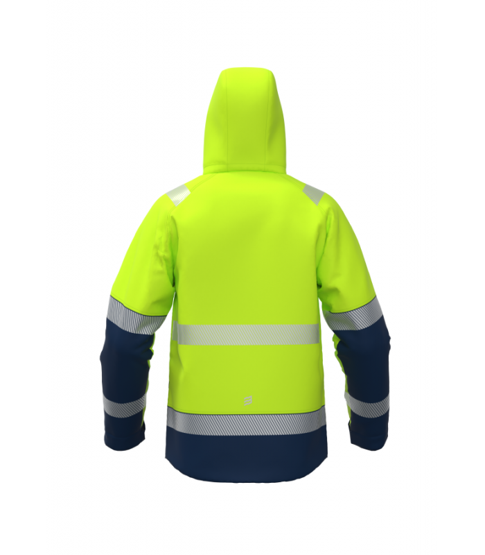 Load image into Gallery viewer, Jacket BOSAFETY VALENCIA WINTER HI-VIS CLASS 2
