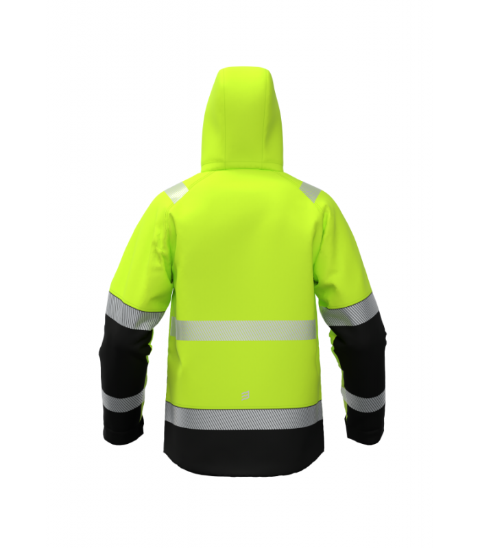 Load image into Gallery viewer, Jacket BOSAFETY VALENCIA WINTER HI-VIS CLASS 2
