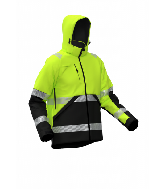 Jacket BOSAFETY VALENCIA WINTER HI-VIS CLASS 2