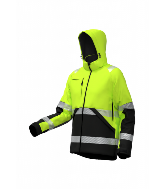 Jacket BOSAFETY VALENCIA WINTER HI-VIS CLASS 2