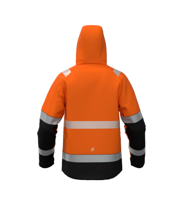 Load image into Gallery viewer, Jacket BOSAFETY VALENCIA WINTER HI-VIS CLASS 2
