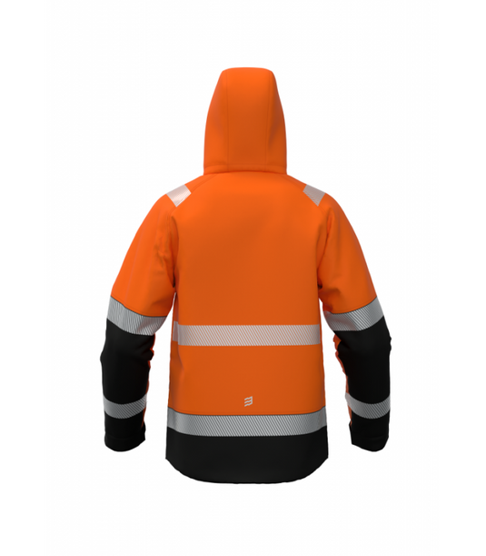 Jacket BOSAFETY VALENCIA WINTER HI-VIS CLASS 2