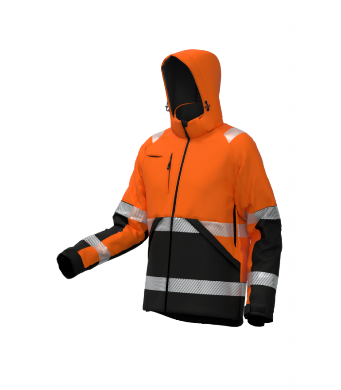 Load image into Gallery viewer, Jacket BOSAFETY VALENCIA WINTER HI-VIS CLASS 2
