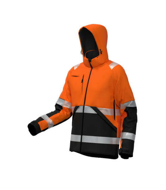 Jacket BOSAFETY VALENCIA WINTER HI-VIS CLASS 2