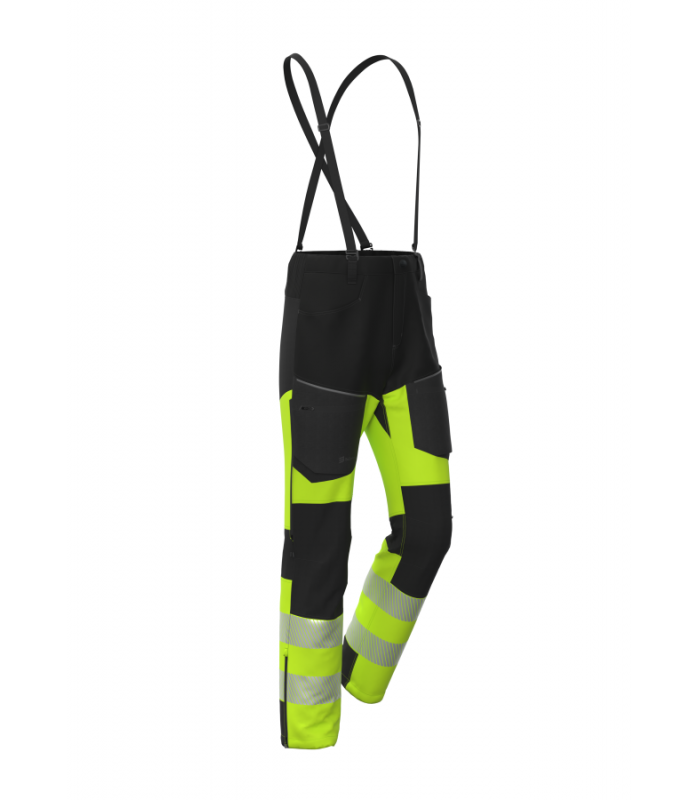 Ielādējiet attēlu galerijas skatītājā, Bikses BOSAFETY LANDO WINTER HI-VIS CLASS 1
