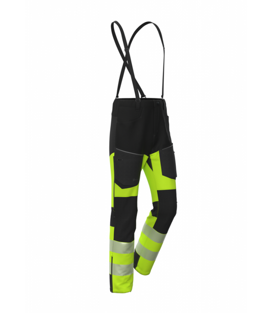 Bikses BOSAFETY LANDO WINTER HI-VIS CLASS 1
