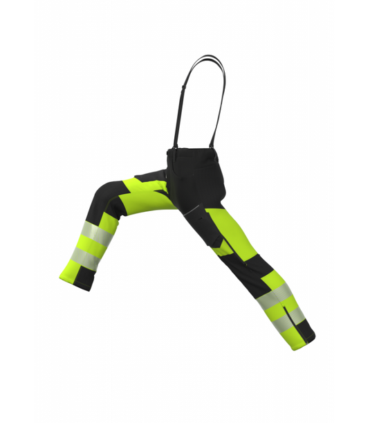 Bikses BOSAFETY LANDO WINTER HI-VIS CLASS 1