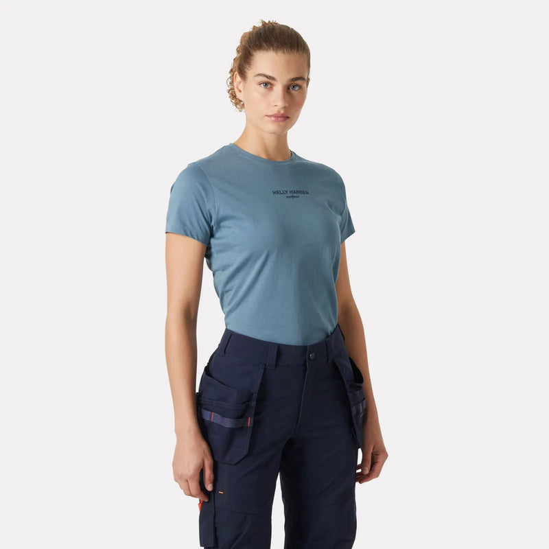 Load image into Gallery viewer, Women's T-Shirt HELLY HANSEN Classic Logo 79287 - TEXX
