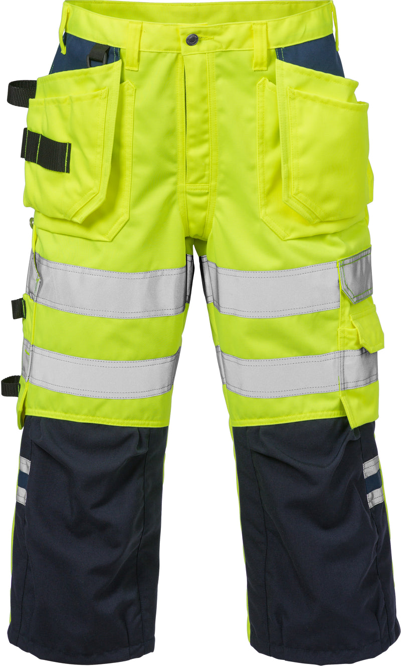 Load image into Gallery viewer, Trousers FRISTADS HIGH VIS CRAFTSMAN PIRATE TROUSERS CLASS 2 2027 PLU
