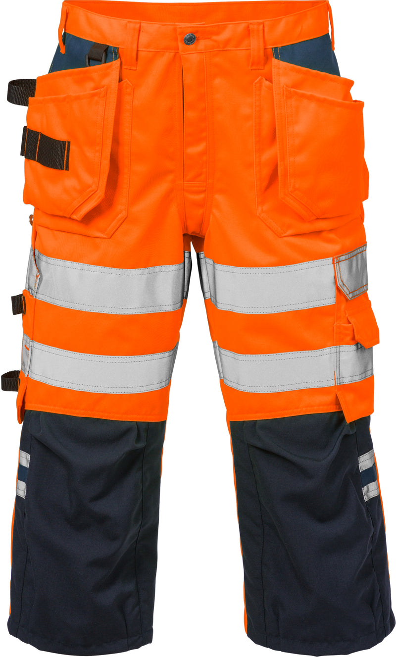 Load image into Gallery viewer, Trousers FRISTADS HIGH VIS CRAFTSMAN PIRATE TROUSERS CLASS 2 2027 PLU

