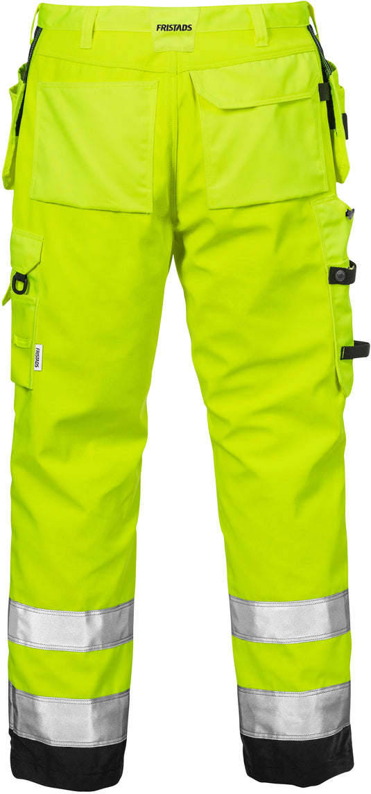 Trousers FRISTADS HIGH VIS CRAFTSMAN SOFTSHELL TROUSERS CLASS 2 2083 WYH